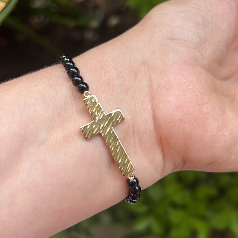 Vintage Cara NY Cross Bracelet